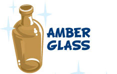 amber glass